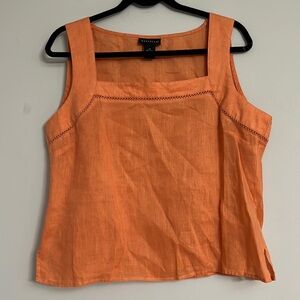 Rafaella 100% linen blouse. Size 14.